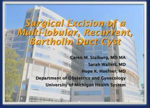 Slide deck photo with course title displayed